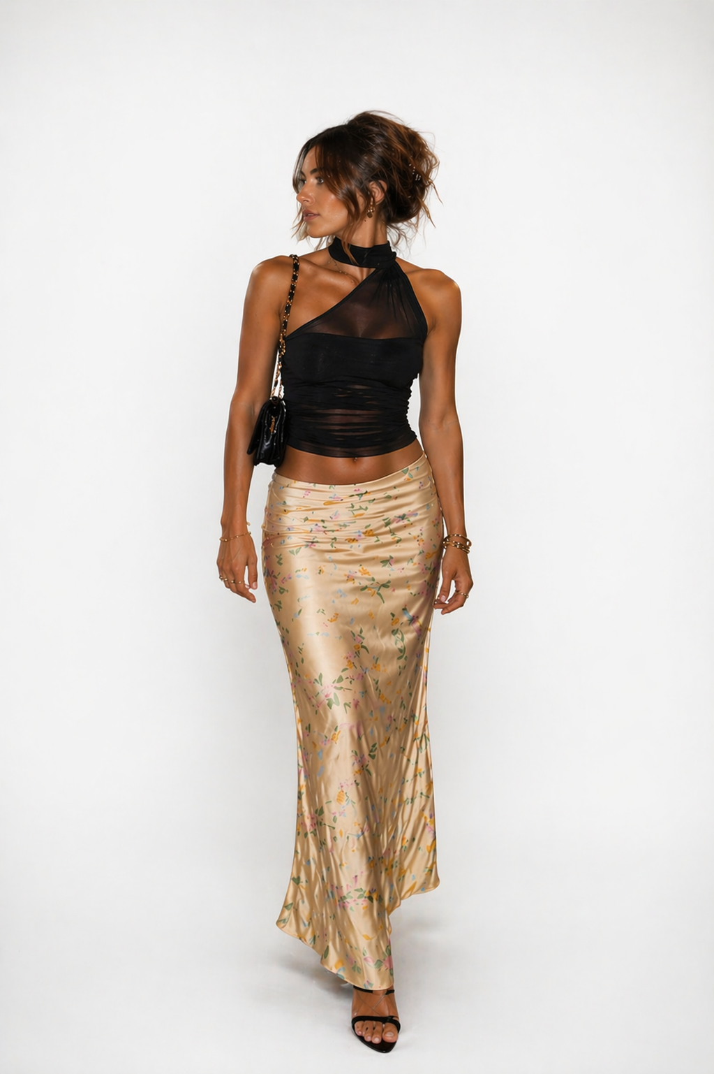 Lola | Top halter asimétrico