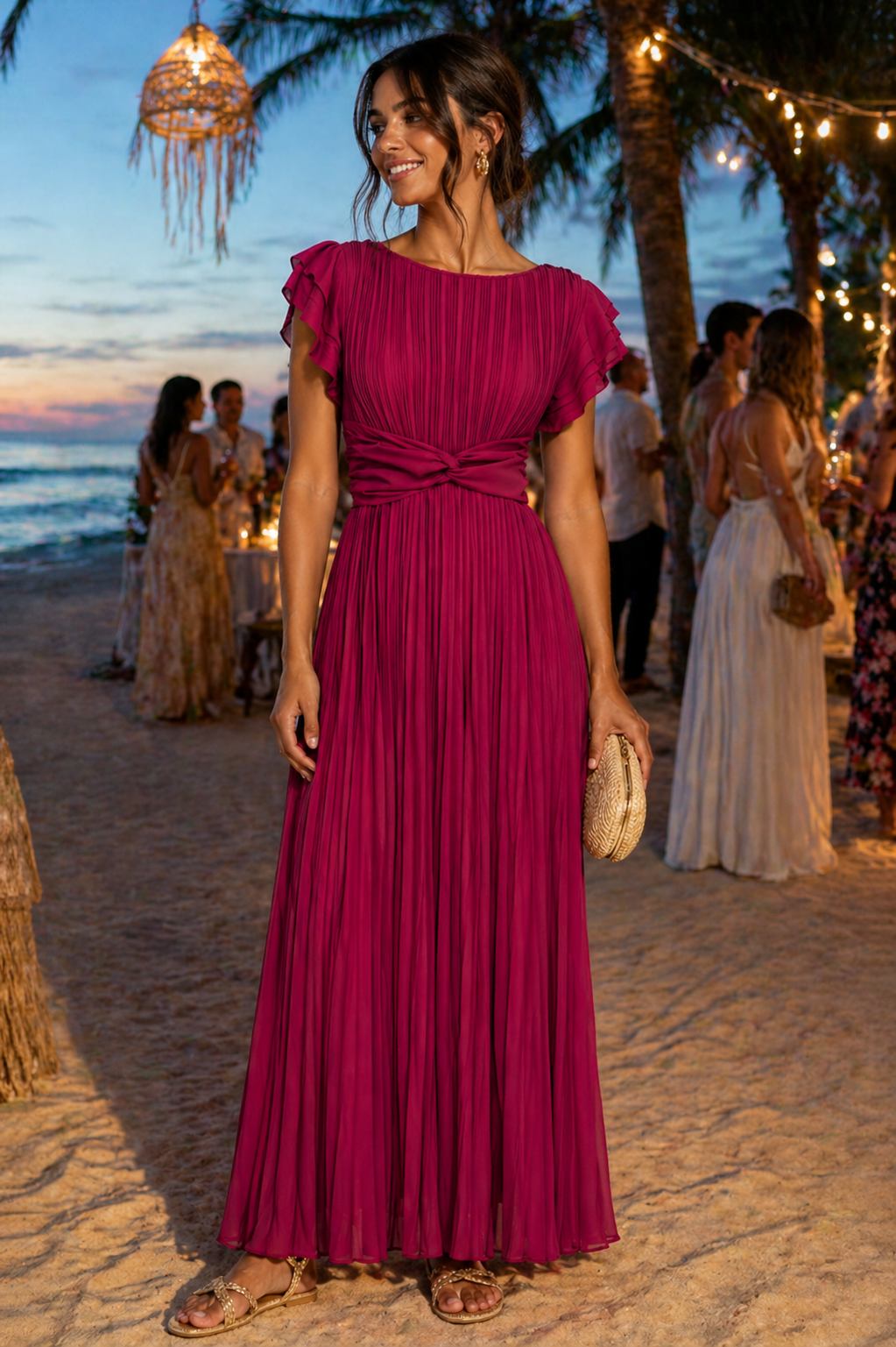Julia | Vestido Plisado