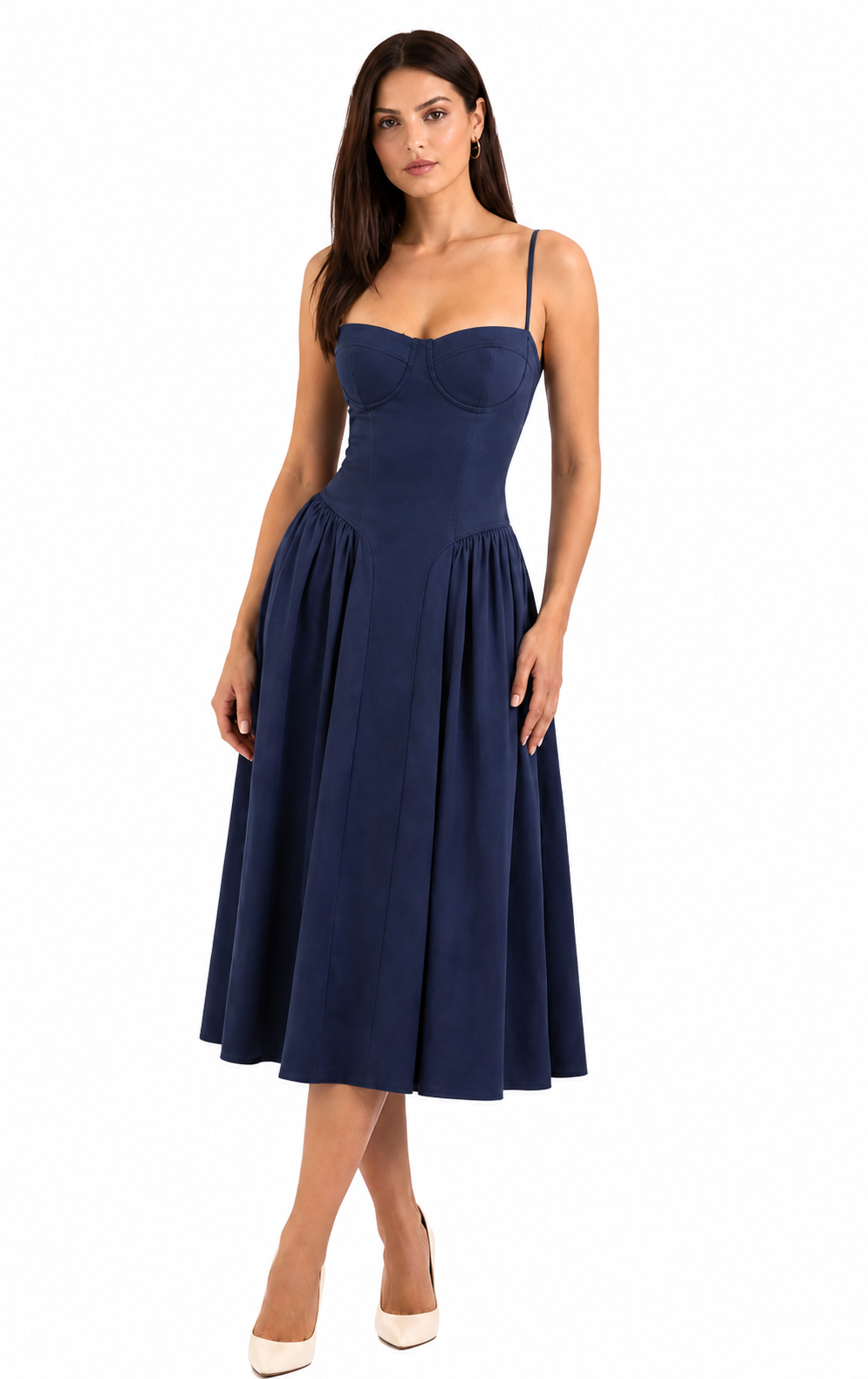 Alba | Vestido Midi Corsé