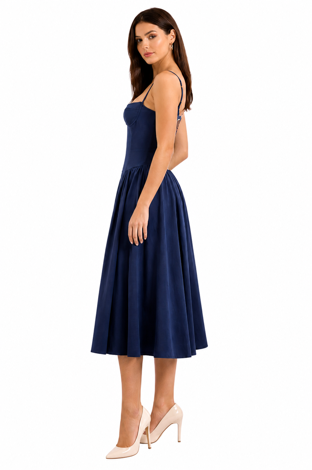 Alba | Vestido Midi Corsé
