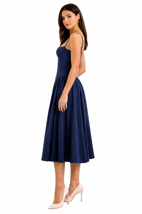 Alba | Vestido Midi Corsé