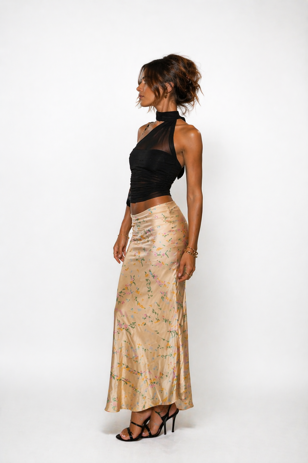 Lola | Top halter asimétrico