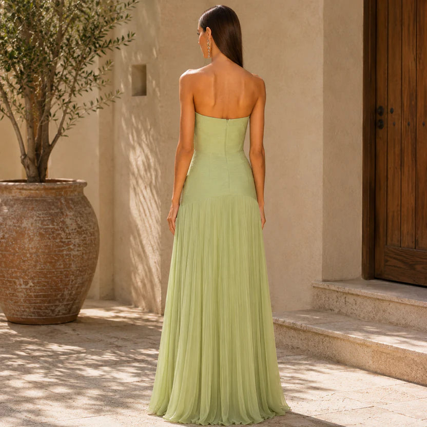 Vestido Almudena | Elegancia Sofisticada que Estiliza con Delicadeza