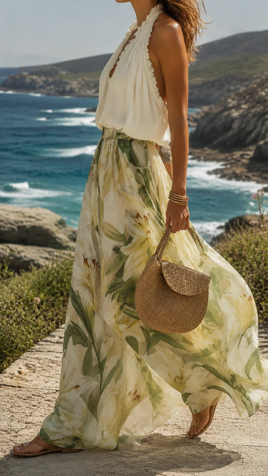 Flavia | Conjunto Floral