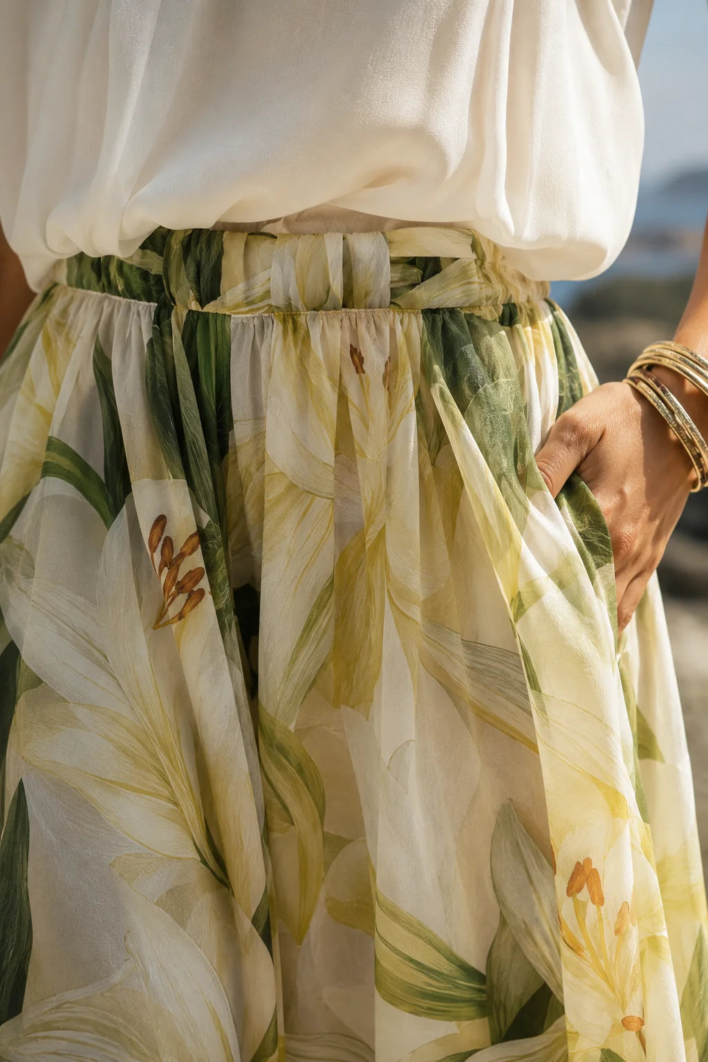 Flavia | Conjunto Floral