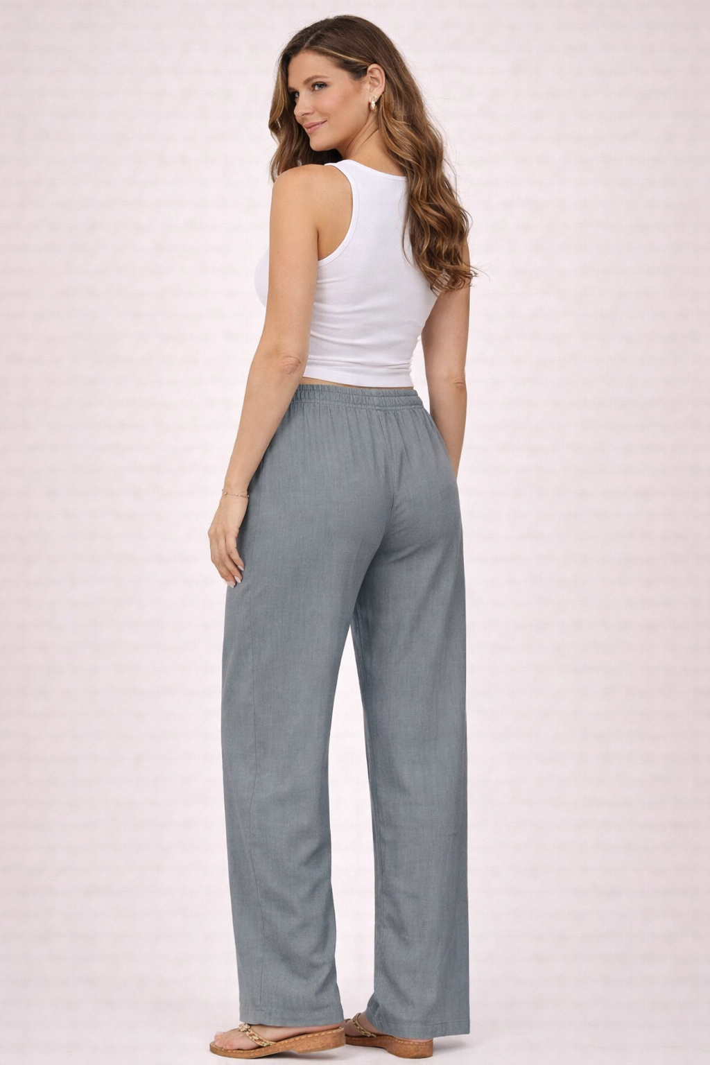 Pantalones con Algodón