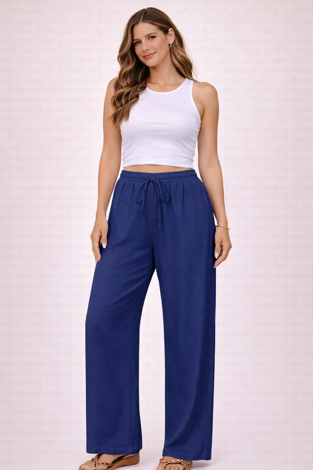 Pantalones con Algodón