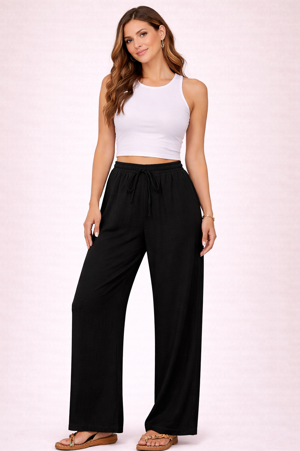 Pantalones con Algodón