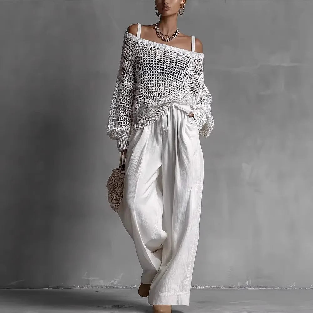 Clara | Conjunto elegante de dos piezas
