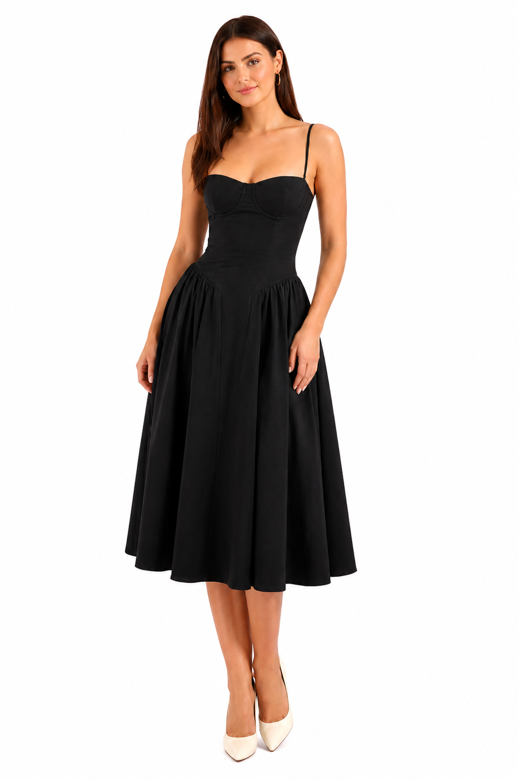 Alba | Vestido Midi Corsé