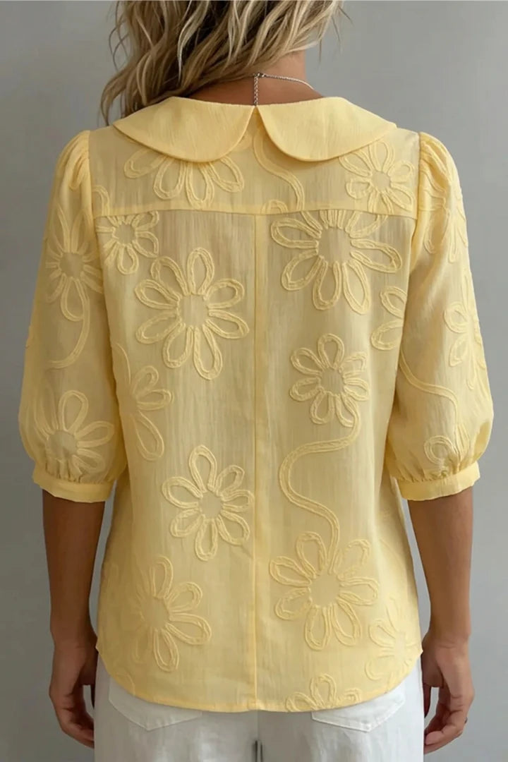 Amanda | Elegante blusa floral