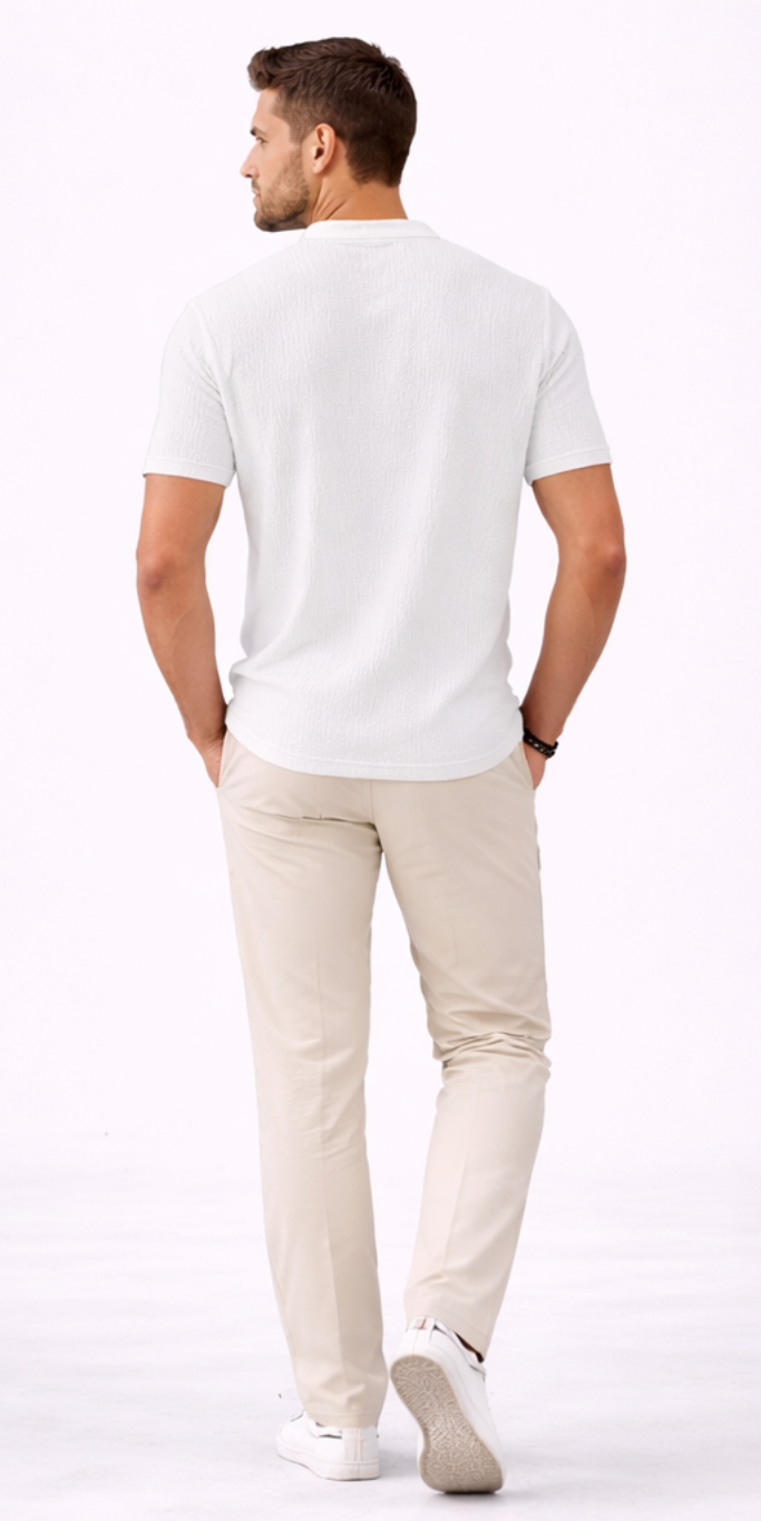 Felipe | Camiseta Cuello Mao