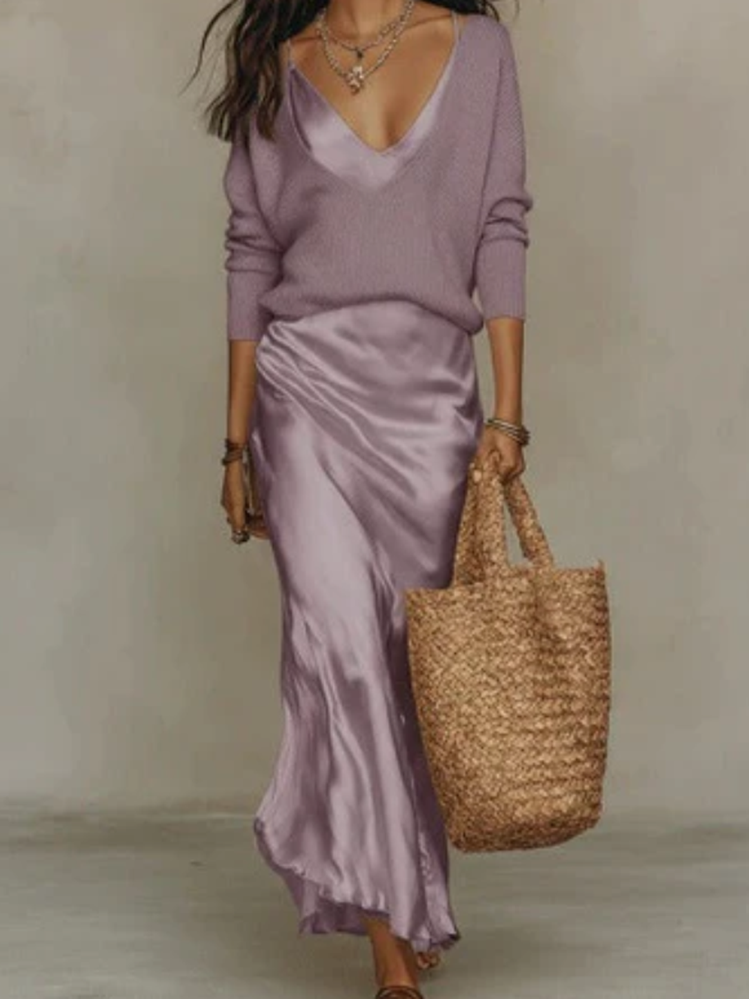 Esperanza | Vestido Lencero y Punto